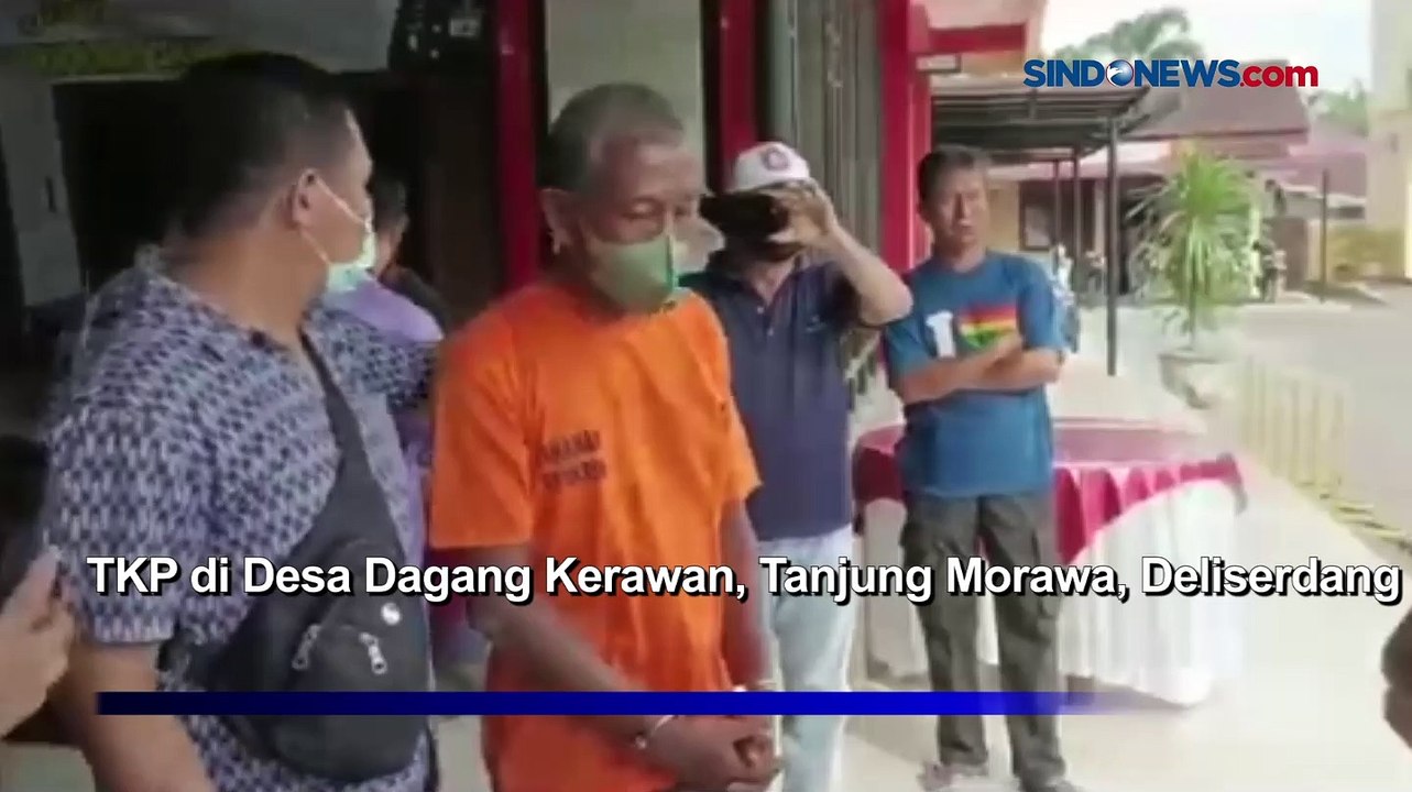 Pria Bacok Wajah Mantan Istri di Deliserdang Siapkan Parang Sebelum Beraksi