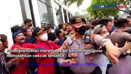 Pergoki Oknum Memotret Pelat Nomor Peserta Aksi, Massa Driver Online Mengamuk