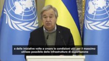Ucraina, Guterres: fondamentale il rinnovo dell'accordo sul grano