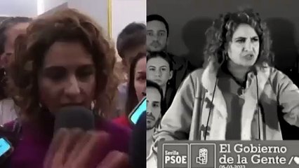 Pillan a María Jesús Montero mintiendo como una bellaca en el Congreso sobre los pensionistas