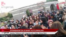 Diyarbakır'da 8 Mart Emekçi Kadınlar Günü kutlamaları - Kadınlar 'Hükümet istifa' sloganları attı | Haber: Günay Yakut