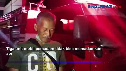 Rumah Ludes Dilalap Api Pemilik Menangis Histeris di Pamekasan