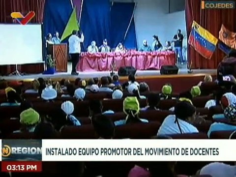 Instalan equipo promotor del Movimiento de Docentes en la E.B.B. José María Vargas del edo. Cojedes