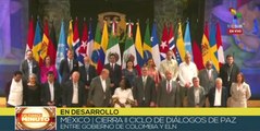 ELN y gobierno de Colombia culminan segundo ciclo de acuerdos de paz