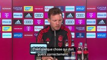 Bayern Munich - Nagelsmann : “Un retour de Lucas Hernandez ? Il ne faut pas se précipiter”