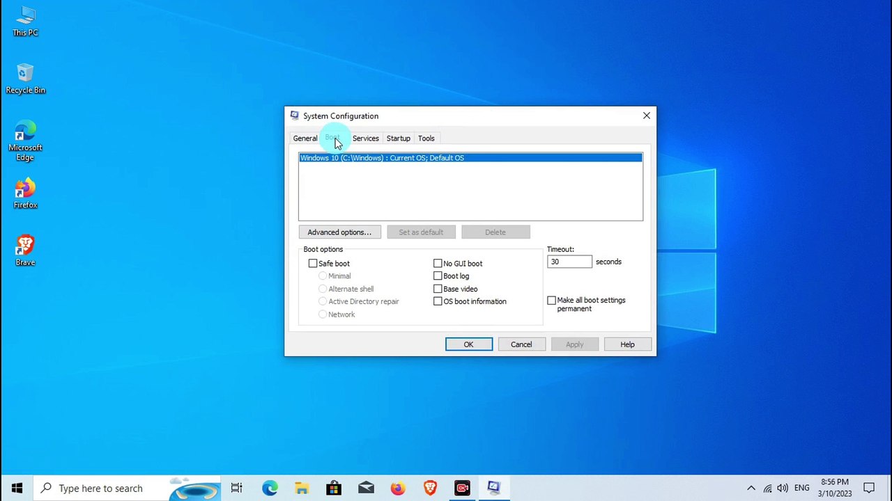 How to start or boot your PC in safe mode in Windows 10