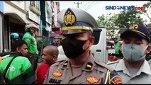 Minibus Tabrak Angkot saat Keluar Perumahan Pesona Cibeureum Sukabumi, Pengemudi Hilang Kendali