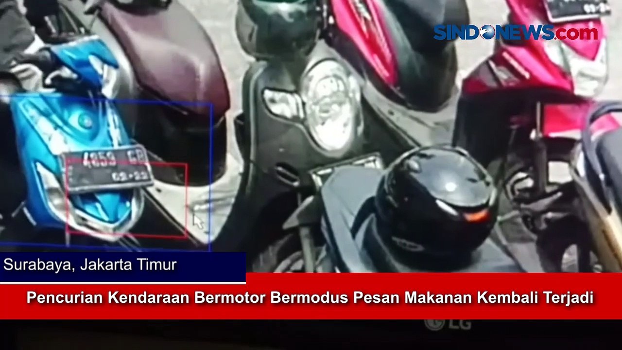 Pencurian Kendaraan Bermotor Bermodus Pesan Makanan Kembali Terjadi