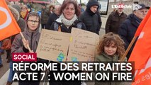 Réforme des retraites : les femmes aux avant-postes