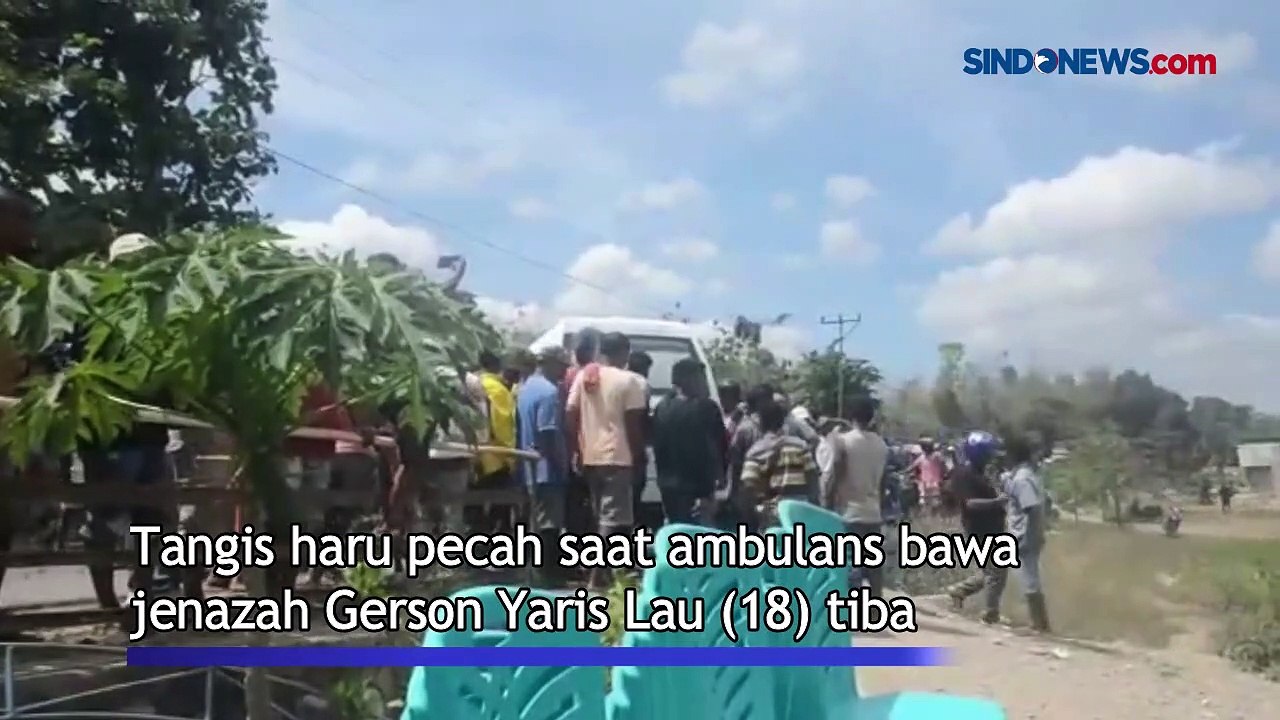Isak Tangis Sambut Jenazah Korban Penembakan oleh Oknum Polisi di Belu