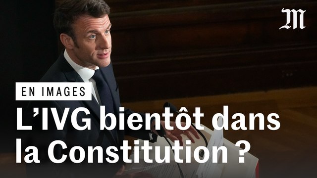 Emmanuel Macron annonce vouloir « graver la liberté » de recourir à l'IVG dans la Constitution