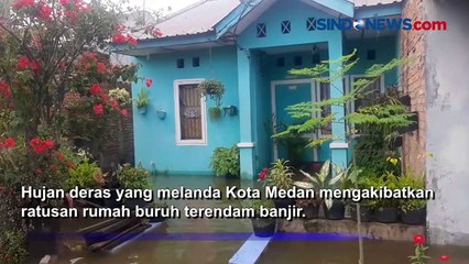 Drainase Buruk dan Tidak Ada Resapan Air, Banjir Rendam Ratusan Rumah Buruh