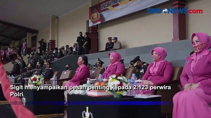 Pesan Khusus Kapolri kepada Perwira SIP Angkatan ke-51 di Sukabumi