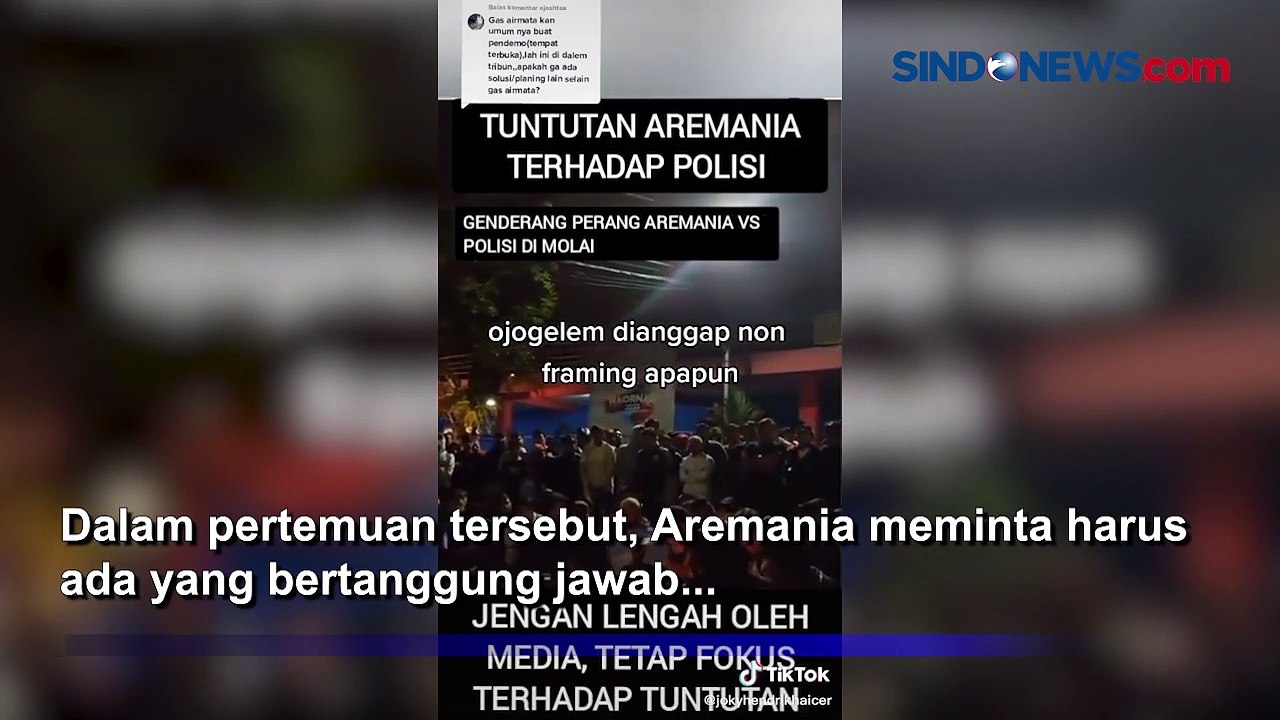 Gelar Aksi Menyalakan Lilin, Ratusan Aremania Gelar Pertemuan Dadakan