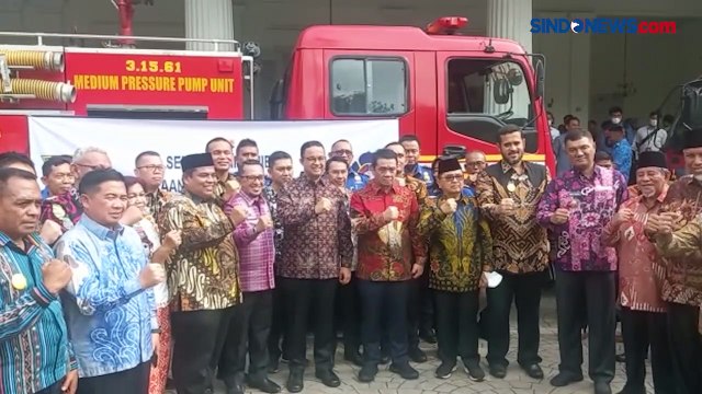 Sejumlah Kabupaten dapat Hibah Mobil Damkar Bekas dari Anies Baswedan