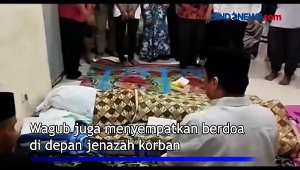 Melayat ke Rumah Korban Insiden MTs 19, Wagub Ariza Ingatkan Warga Waspada Bencana saat Musim Hujan