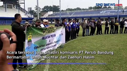 Doa Bersama Mantan Pemain dan Legenda Persib Bandung, Doakan Semoga Persepakbolaan Indonesia Lebih Baik