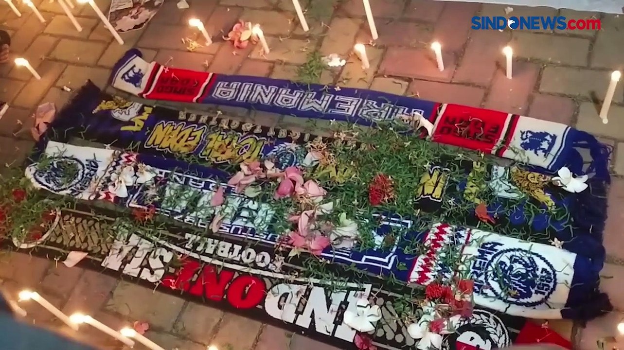 Momen Maulid Nabi Muhammad SAW, Ratusan Suporter Sepak Bola Indramayu Gelar Doa Bersama untuk Tragedi Kanjuruhan