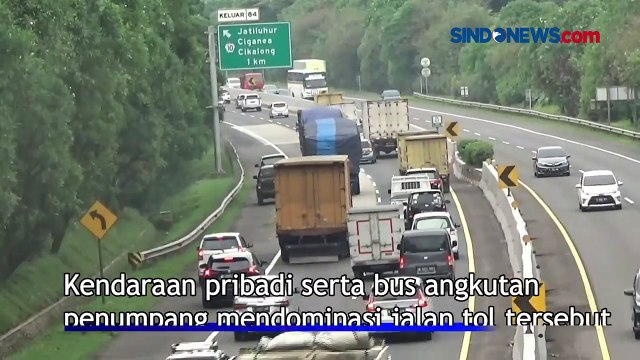 Libur Maulid Nabi Muhammad SAW, Arus Lalin di Tol Cipularang Padat
