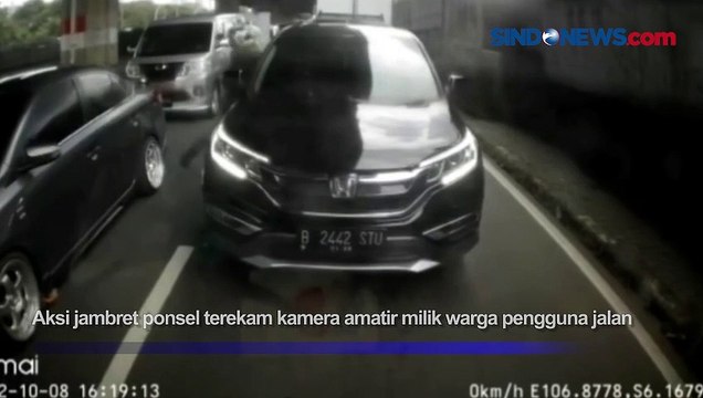 Berhenti di Lampu Merah, Jambret Rampas Ponsel Pengemudi Mobil di Cempaka Putih