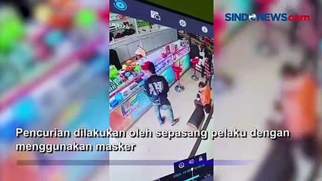 Aksi Pencurian Ponsel di Garut Terekam CCTV