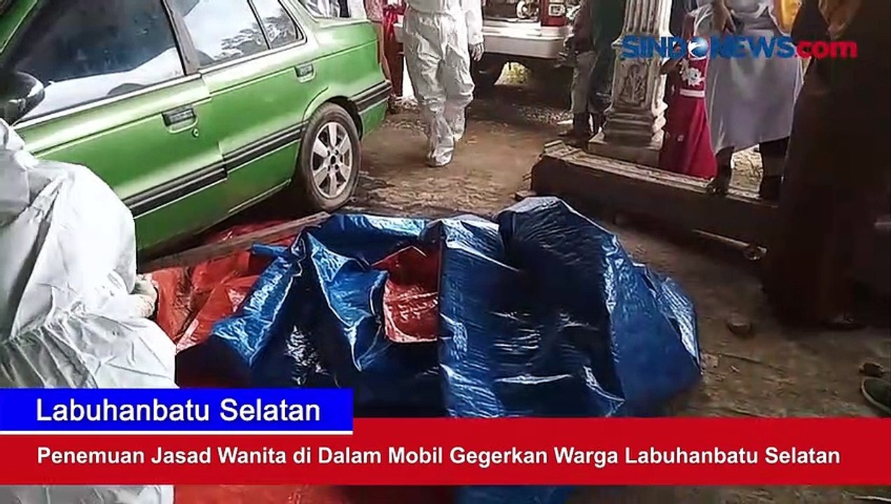Penemuan Jasad Wanita di Dalam Mobil Gegerkan Warga Labuhanbatu Selatan