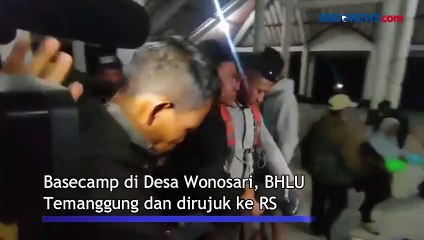 Mahasiswa Asal Jepara Tersesat dan Jatuh di Gunung Sumbing Ditemukan Lemas