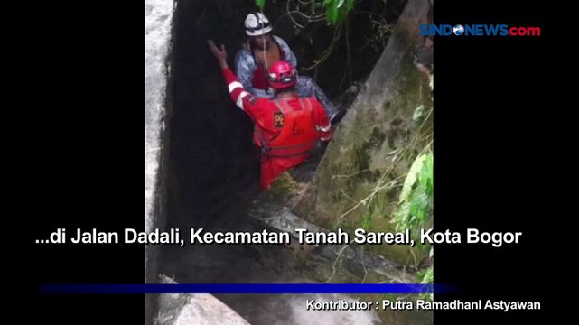 Pemotor Hilang Hanyut Terseret Arus Air di Bogor, Tim SAR Lanjutkan Pencarian