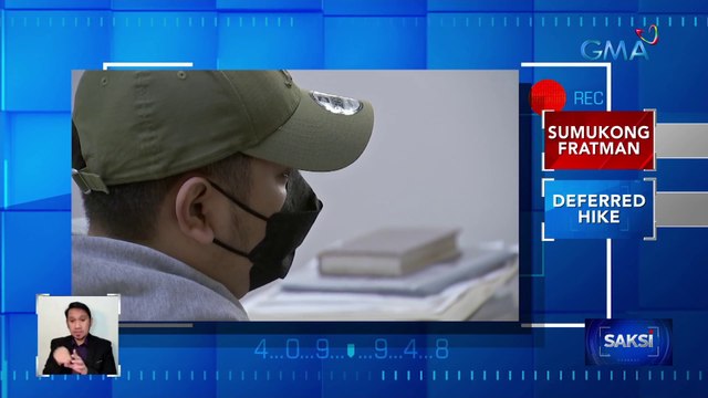 Isa pang sumukong fratman na sangkot umano sa hazing kay John Matthew Salilig, makikipagtulungan daw sa imbestigasyon | Saksi