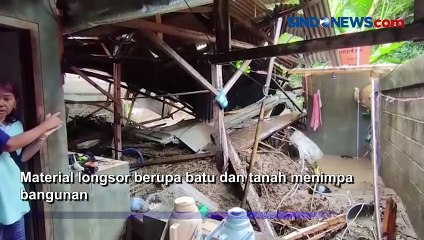 Rumah Rusak Tertimpa Longsor di Pacitan, Ayah dan Anak jadi Korban