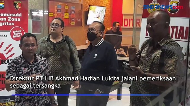 Diperiksa 12 Jam di Polda Jatim, Dirut PT LIB Dicecar 97 Pertanyaan