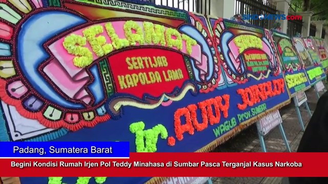Begini Kondisi Rumah Irjen Pol Teddy Minahasa di Sumbar setelah Tertangkap Dugaan Kasus Narkoba