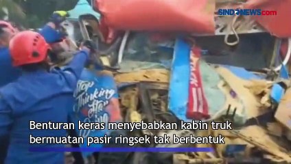 Kecelakaan Libatkan Dua Truk di Sidoarjo, Satu Korban Meninggal