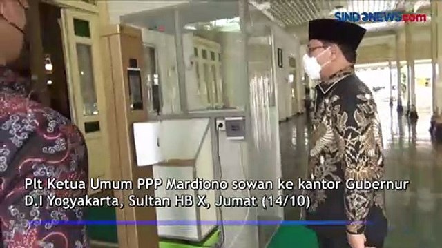 Plt Ketum PPP Safari Politik ke Sultan HB X, Ini yang Dibahas