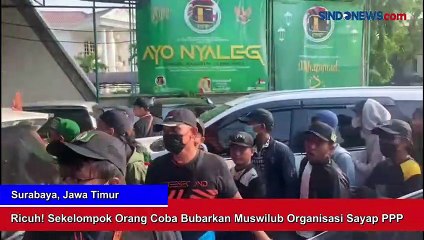 Tuding Ilegal, Sekelompok Orang Mencoba Bubarkan Muswilub Organisasi Sayap PPP di Surabaya