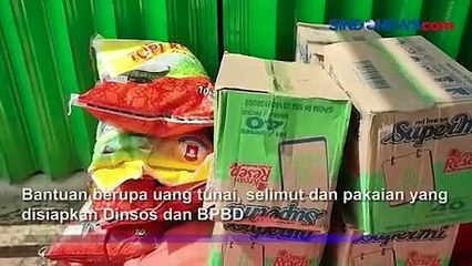 Korban Kebakaran  6 Rumah di Banyuasin Dapat Bantuan