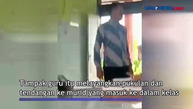 Video Seorang Guru Pukul dan Tendang Muridnya di Kelas Viral, Diduga Terjadi di Poso