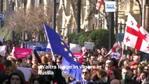 Georgia: proteste contro la legge sugli 