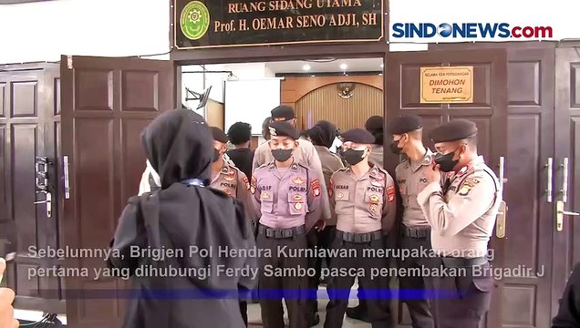 Fakta Sidang Perdana Pembunuhan Brigadir J dengan Terdakwa Hendra Kurniawan