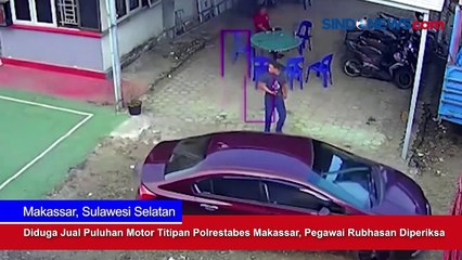 Diduga Jual Puluhan Motor Titipan Polrestabes Makassar, Pegawai Rubhasan Diperiksa