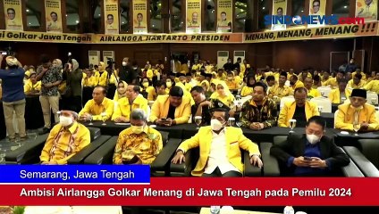 Airlangga Berambisi Golkar Menang di Jawa Tengah pada Pemilu 2024
