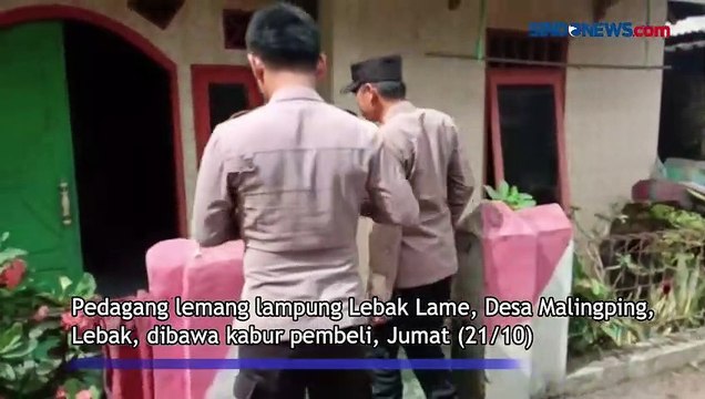 Modus Beli Lemang, Pelaku Bawa Kabur Penjual dan Gelang Emas