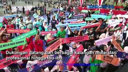 Ratusan Orang Deklarasi Gibran sebagai Gubernur Jateng 2024