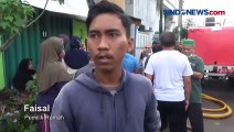 Diduga Korsleting Listrik, Sebuah Rumah di Koja, Jakarta Utara Terbakar