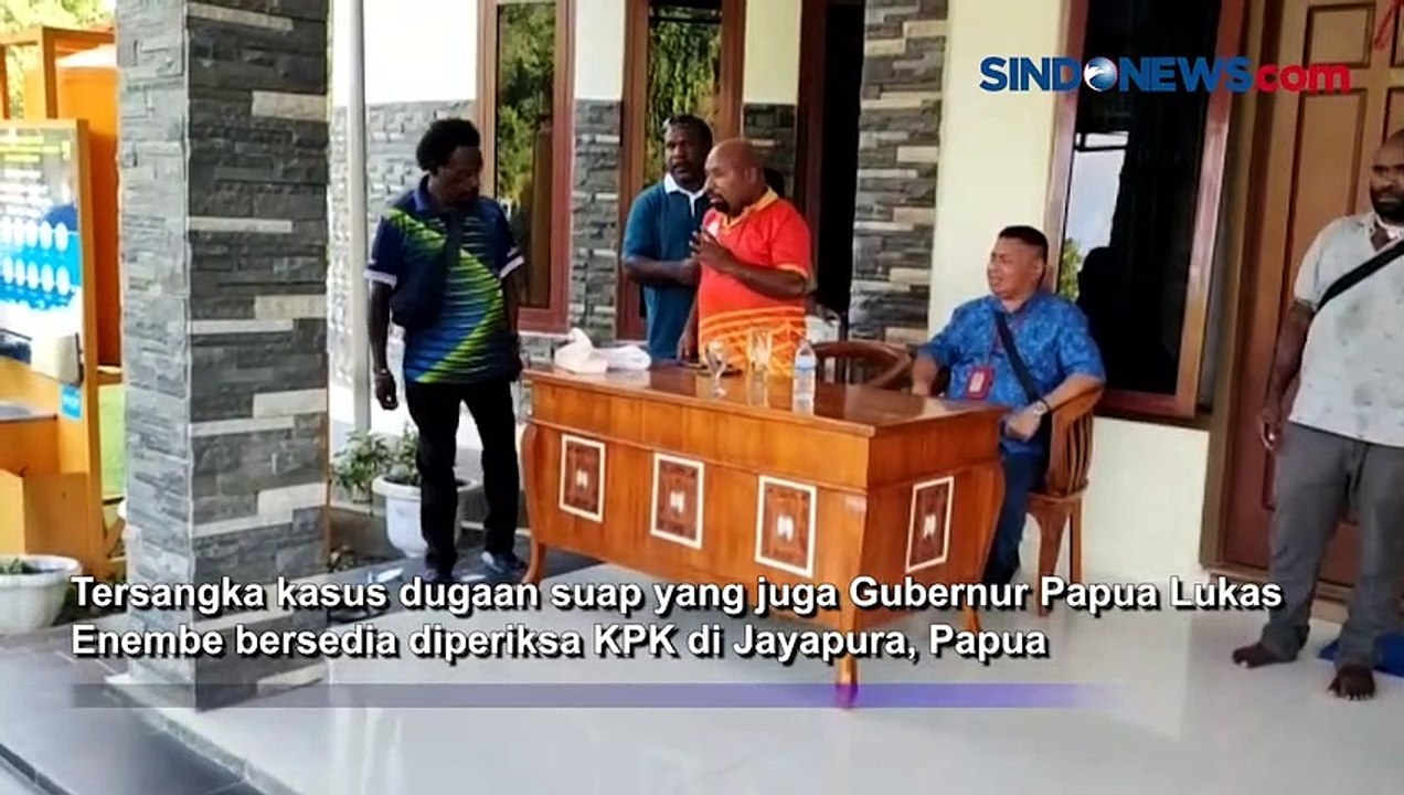 Gubernur Papua  Lukas Enembe Siap Diperiksa KPK...