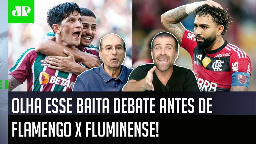 Olha, se o Flamengo FIZER ISSO contra o São Paulo, vai VEJA esse BAITA  DEBATE antes da FINAL! 
