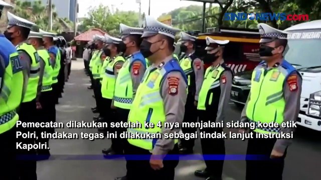 4 Anggota Polres Metro Tangerang Kota Dipecat karena Terlibat Narkoba