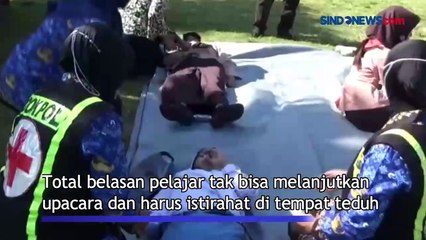 Peringatan Hari Sumpah Pemuda, Belasan Pelajar di Jombang Pingsan Saat Upacara