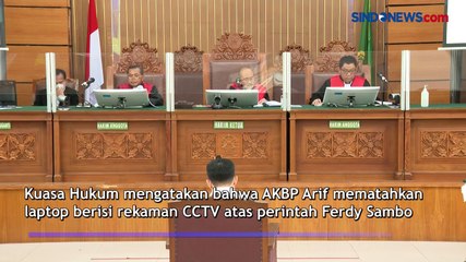 Patahkan Laptop Merupakan Perintah Sambo