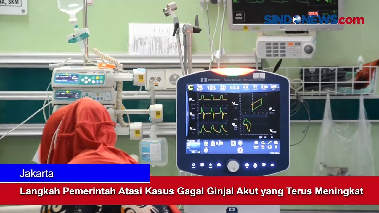 Langkah Pemerintah Atasi Kasus Gagal Ginjal Akut yang Terus Meningkat
